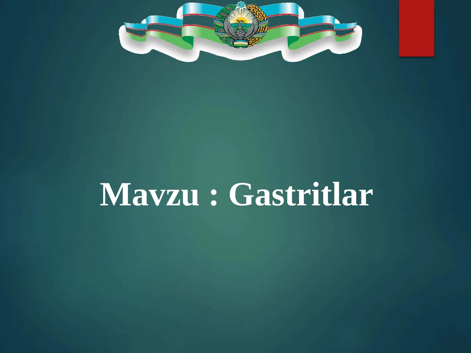 Gastritlar