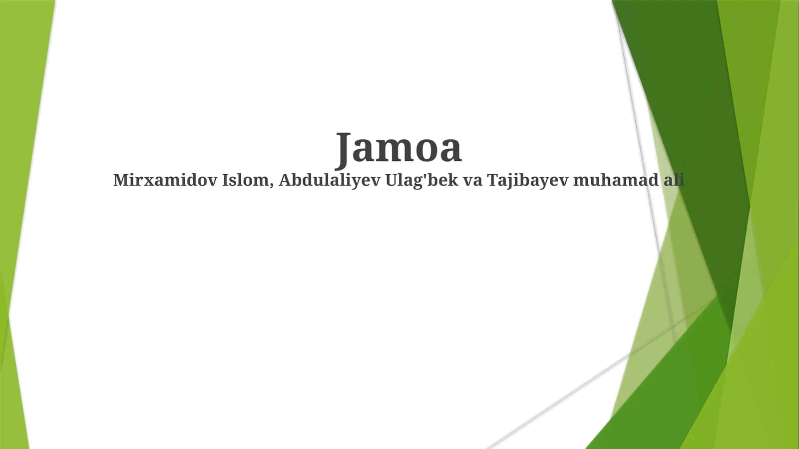 Jamoa