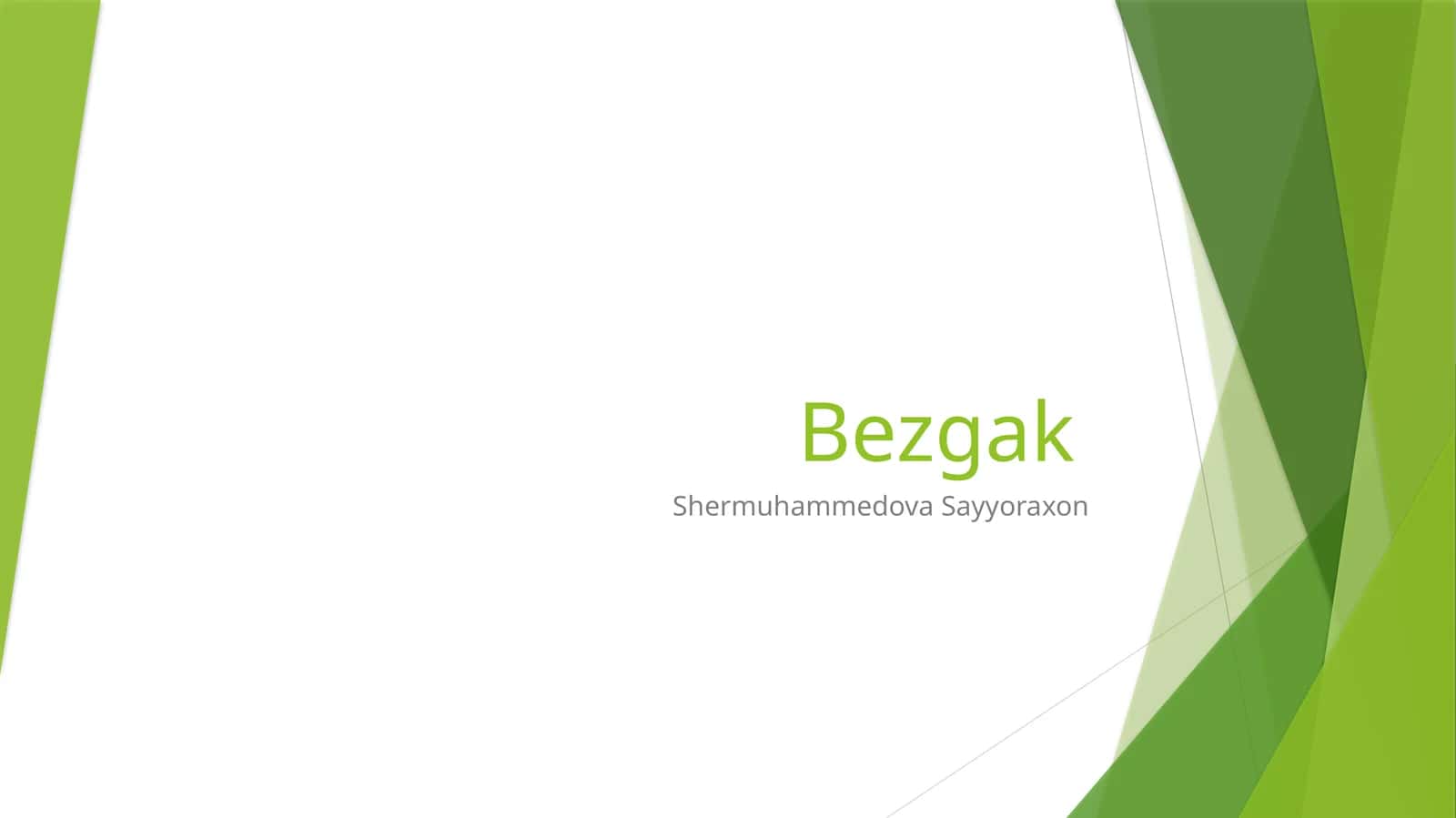 Bezgak