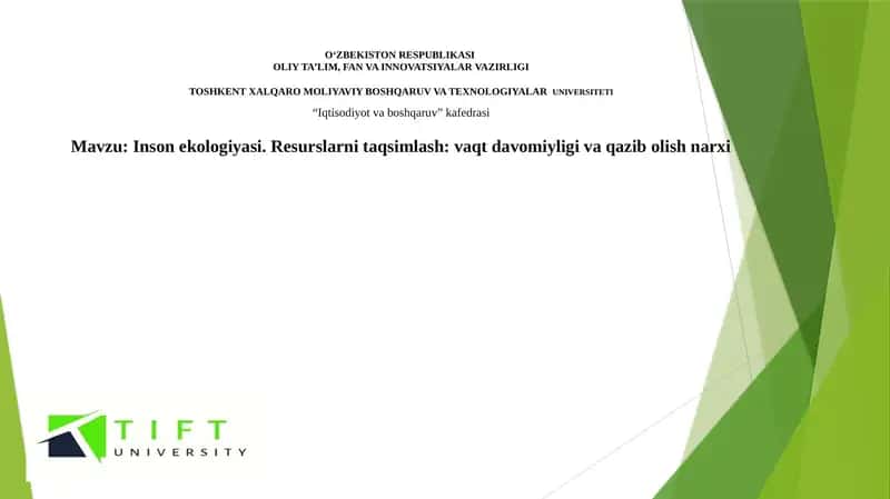 Insonekologiyasi