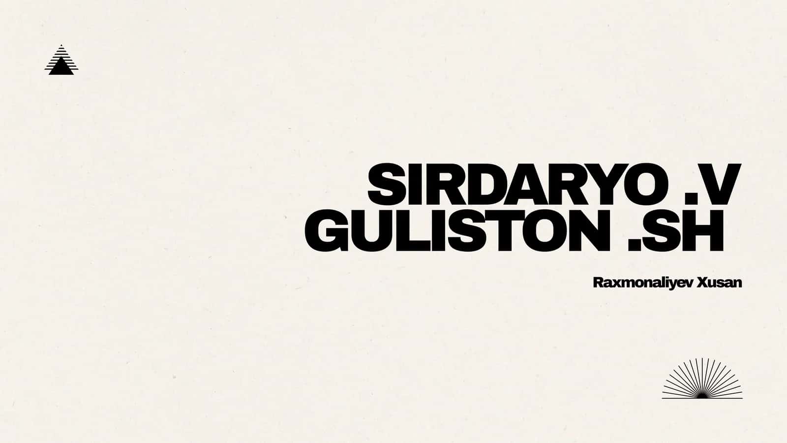 SIRDARYO.V