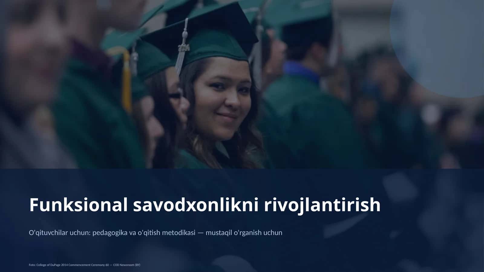 Funksional savodxonlikni rivojlantirish
