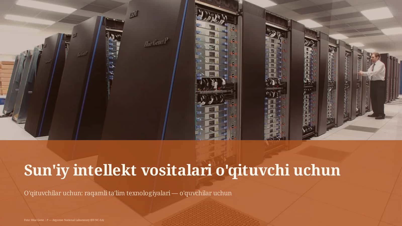 Sun'iy intellekt vositalari o'qituvchi uchun