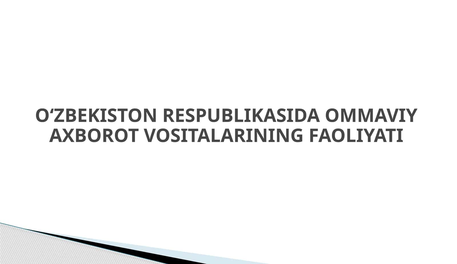 Ommaviyaxborotvositalari(OAV)