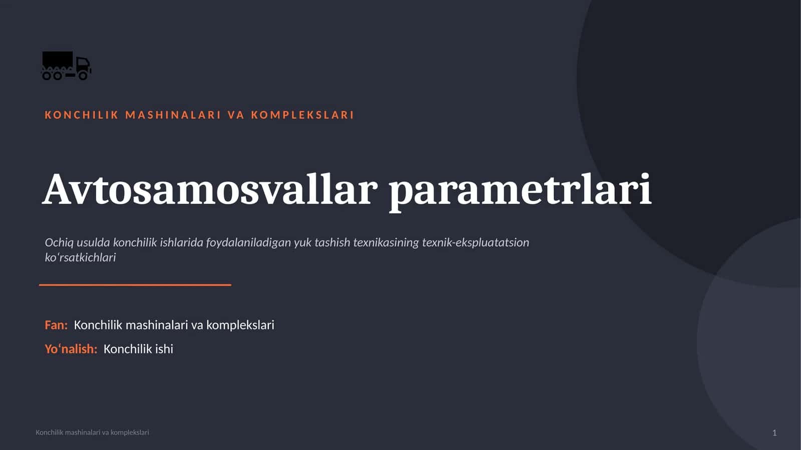 Konchilik mashinalari va komplexlari