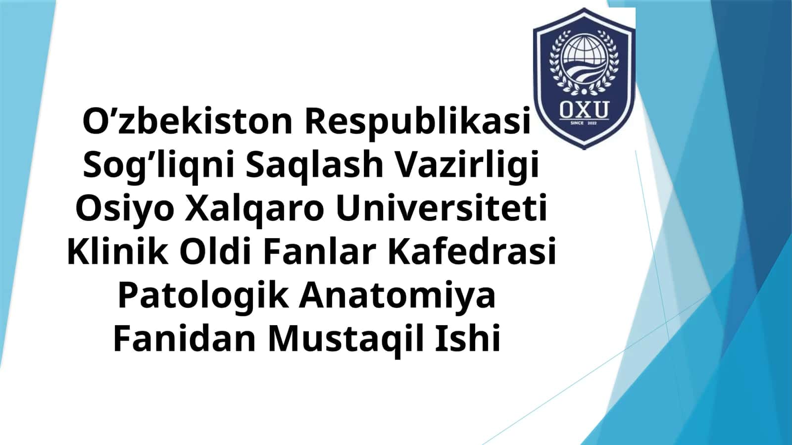 Qorin Bo‘shlig‘i Kasalliklari