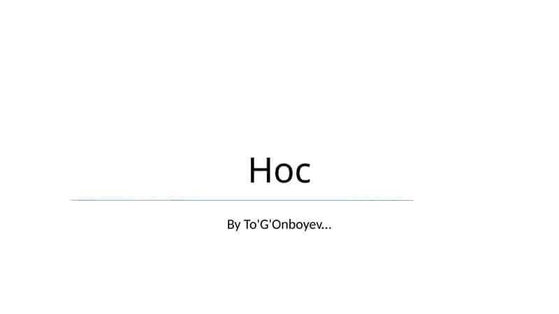 Нос