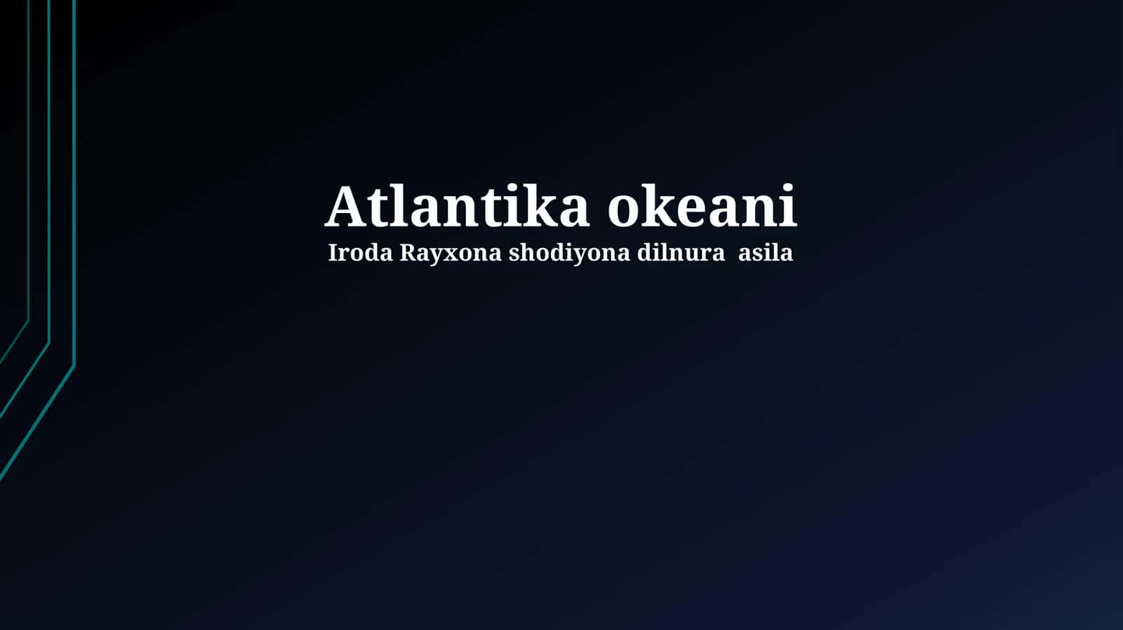 Atlantika okeani
