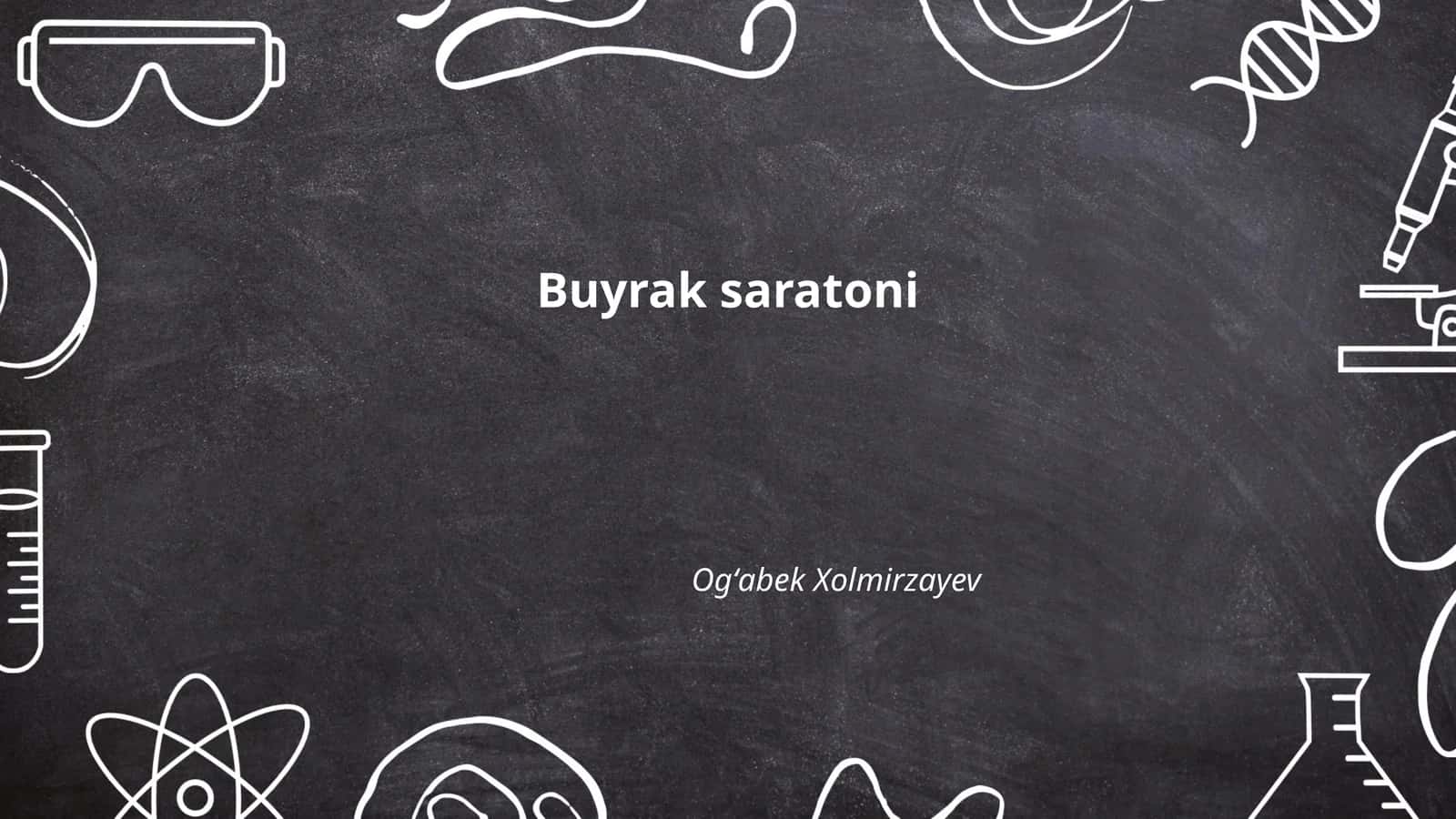 Buyrak saratoni
