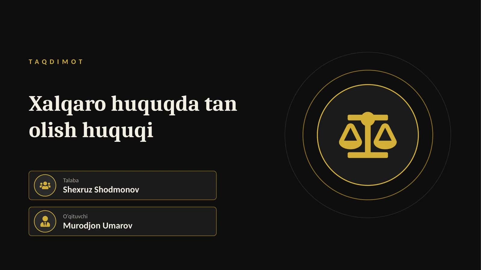 Xalqaro huquqda tan olish huquqi