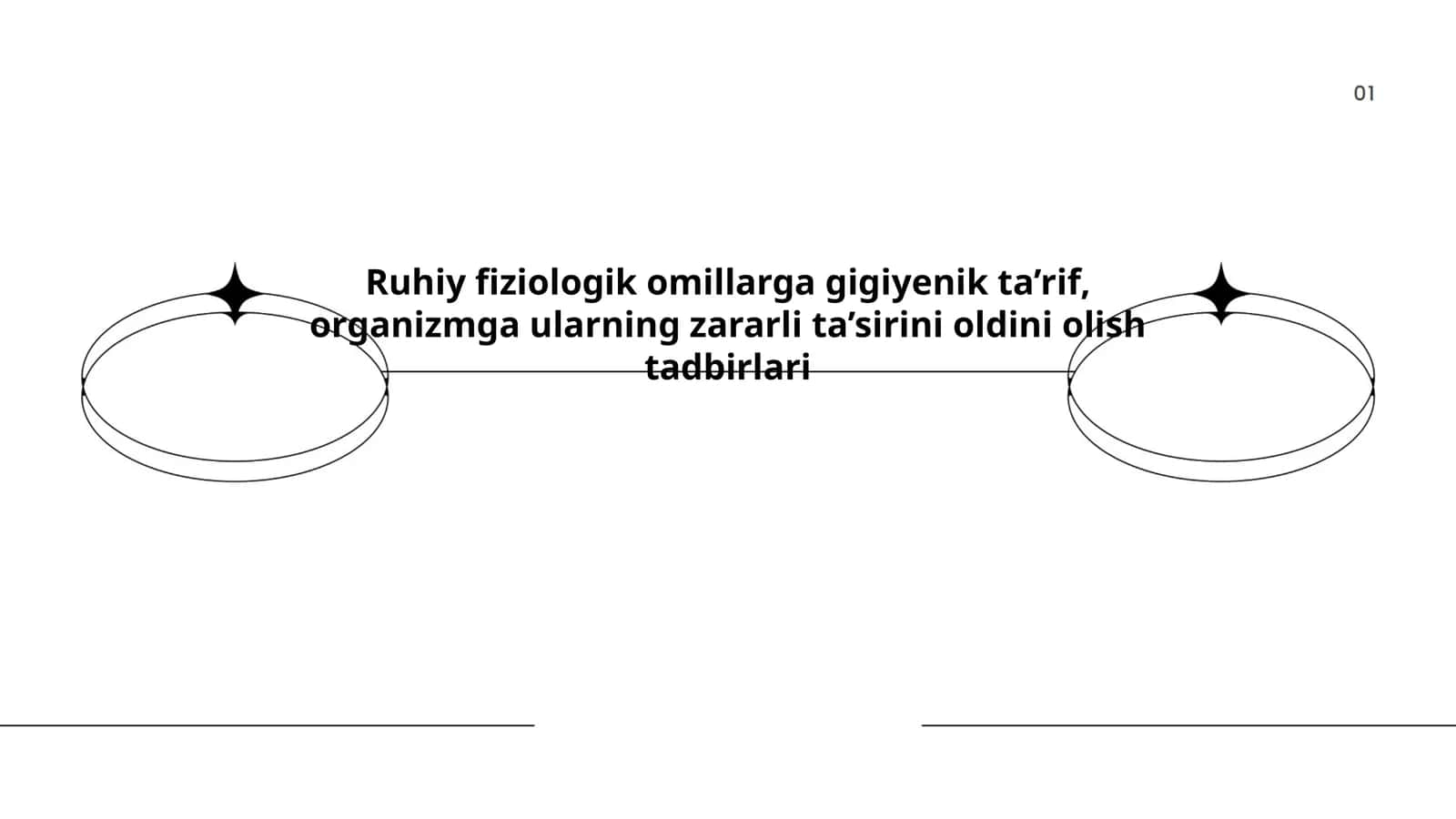 Ruhiy fiziologik omillarga gigiyenik ta’rif, organizmga ularning zararli ta’sirini oldini olish tadbirlari