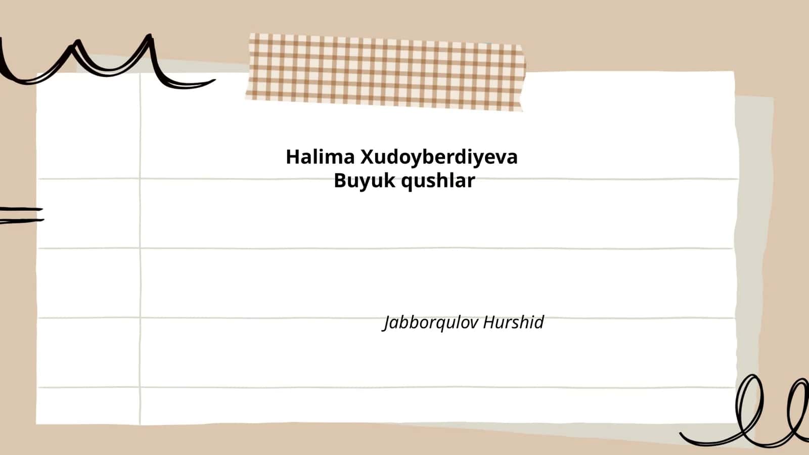 Buyuk qushlarning biologiyasi