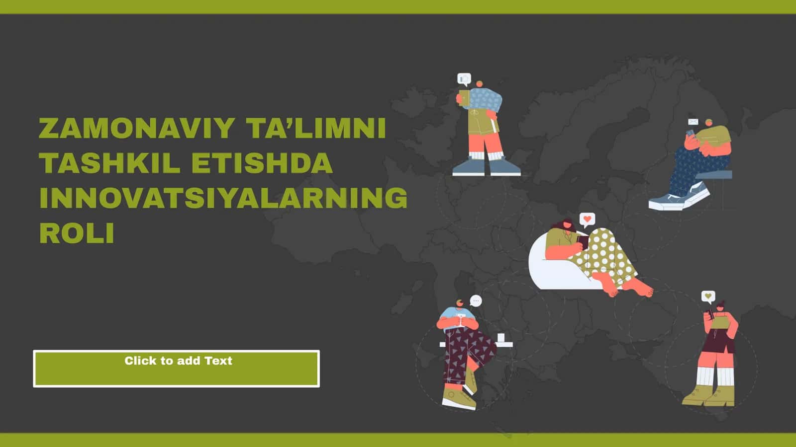 ZAMONAVIY TA’LIMNI TASHKIL ETISHDA INNOVATSIYALARNING ROLI