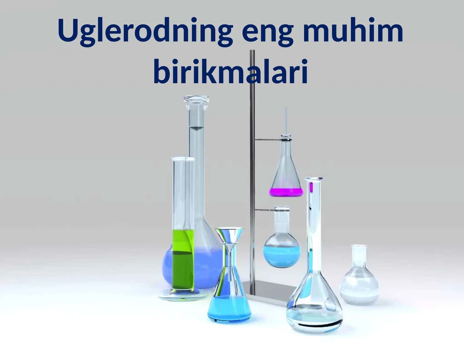Uglerodning eng muhim birikmalari