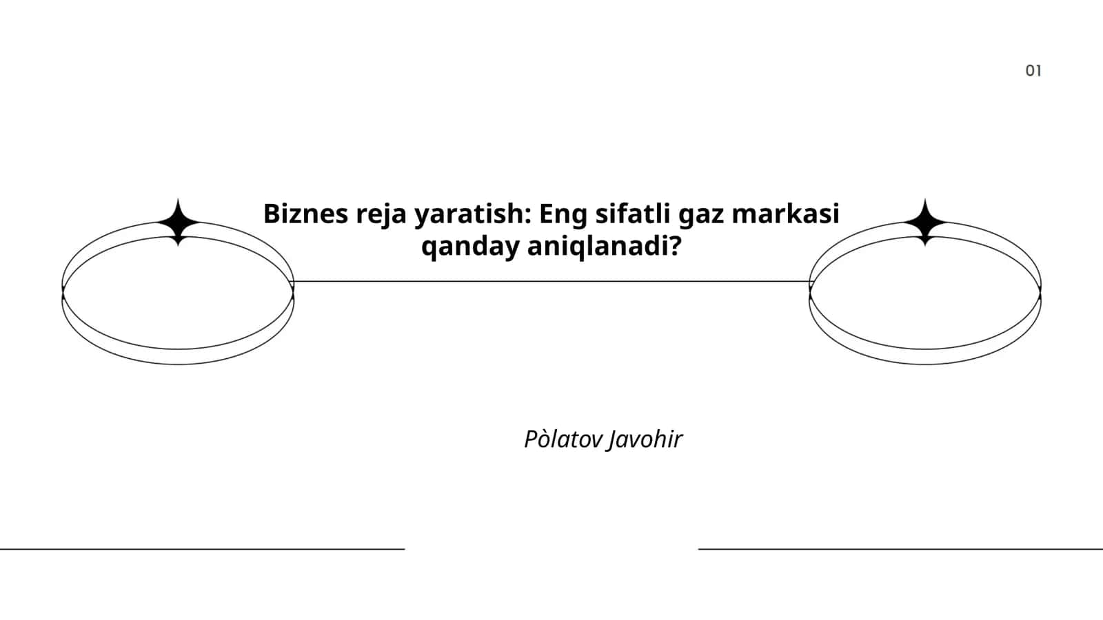 Biznes reja yaratish: Eng sifatli gaz markasi qanday aniqlanadi?