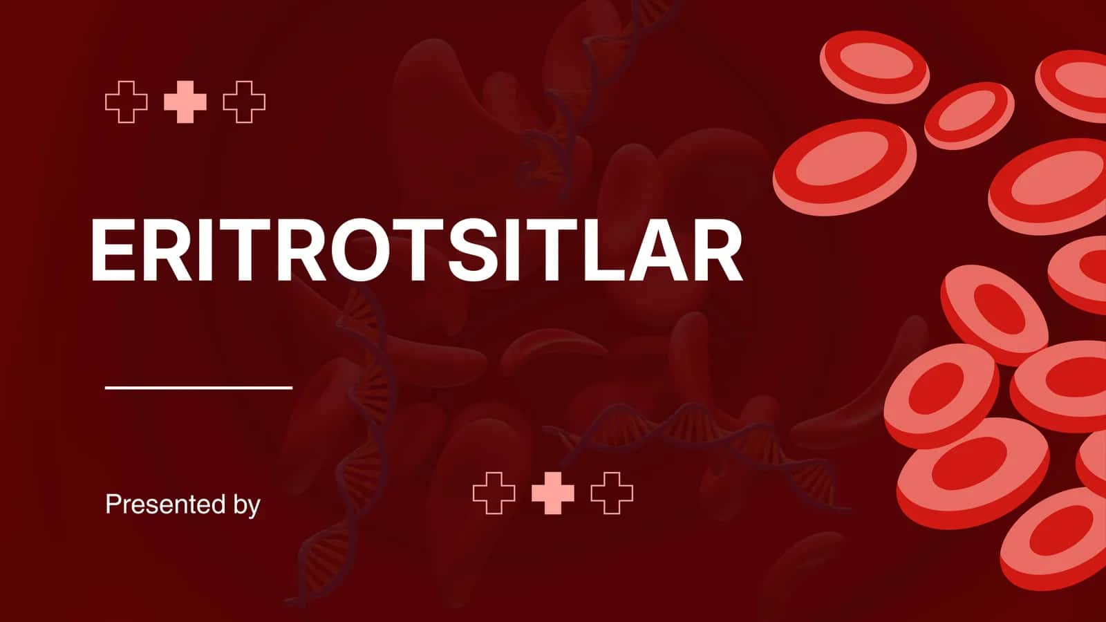 Prezentatsiya eritrotsitlar fiziologiyadanfiziologiya prezentatsiya