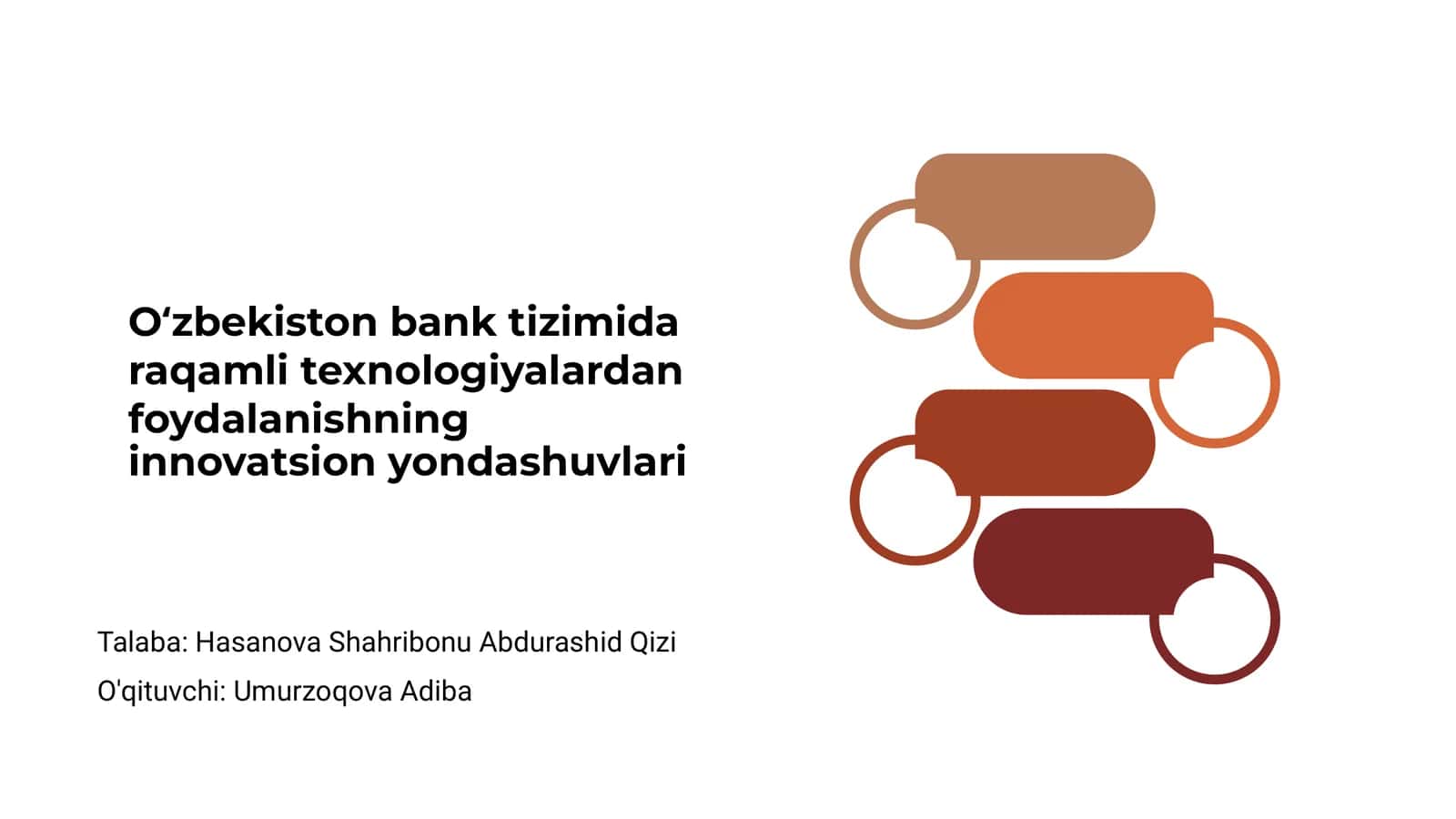 O‘zbekiston bank tizimida raqamli texnologiyalar