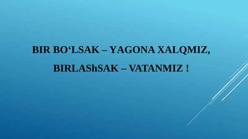 Yangi O‘zbekiston