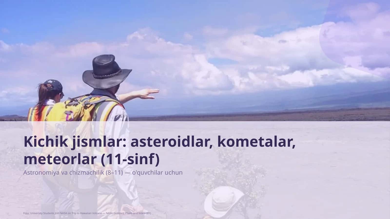 Astronomiya va chizmachilik (8–11)
