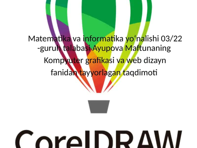 Corel Draw dasturi