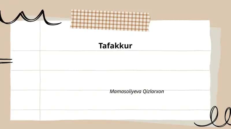 Tafakkur