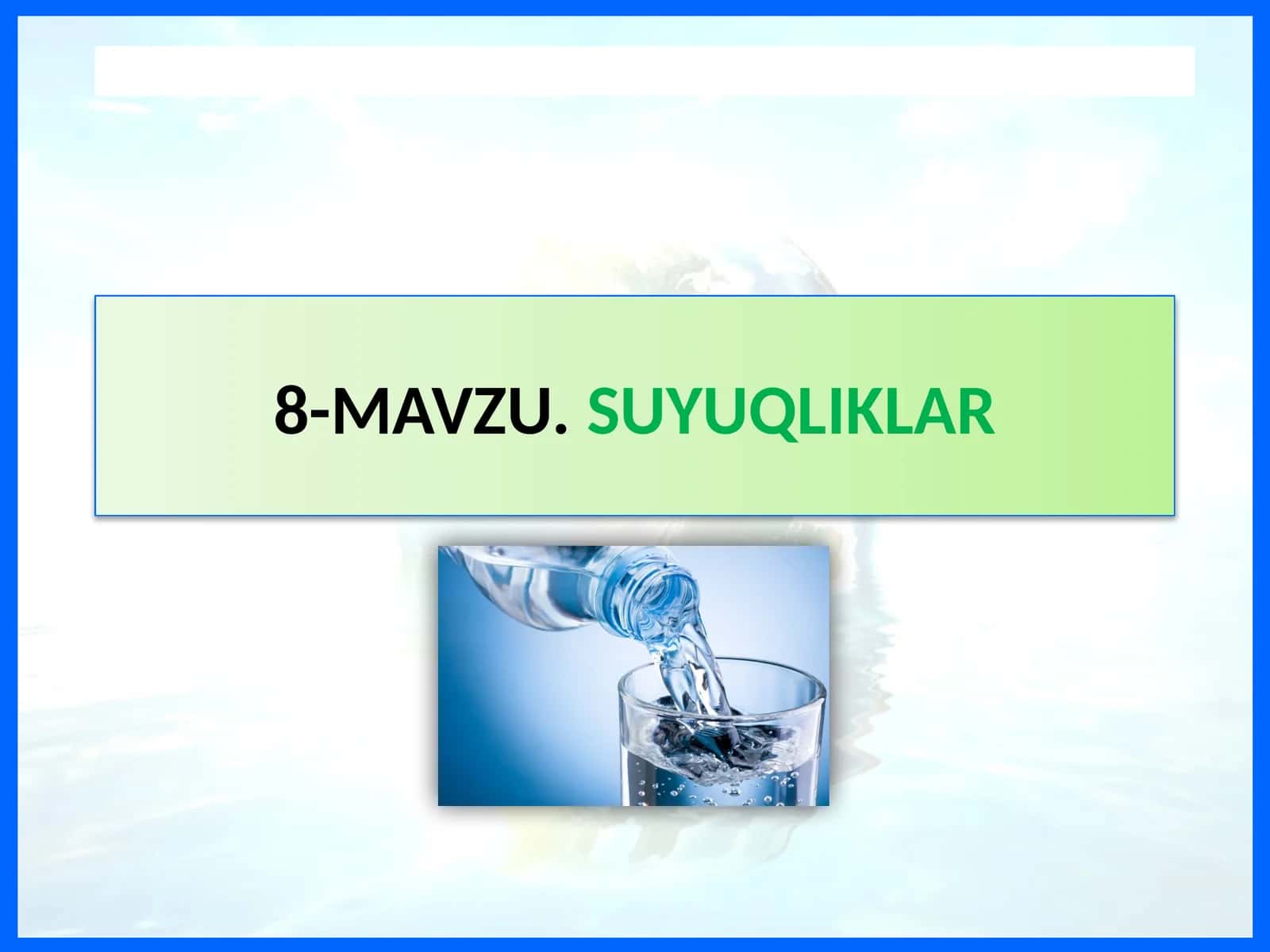 SUYUQLIKLAR