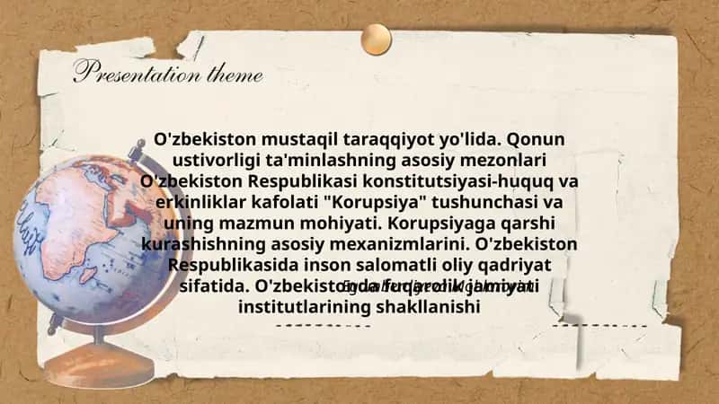 Korupsiya va uning mohiyati