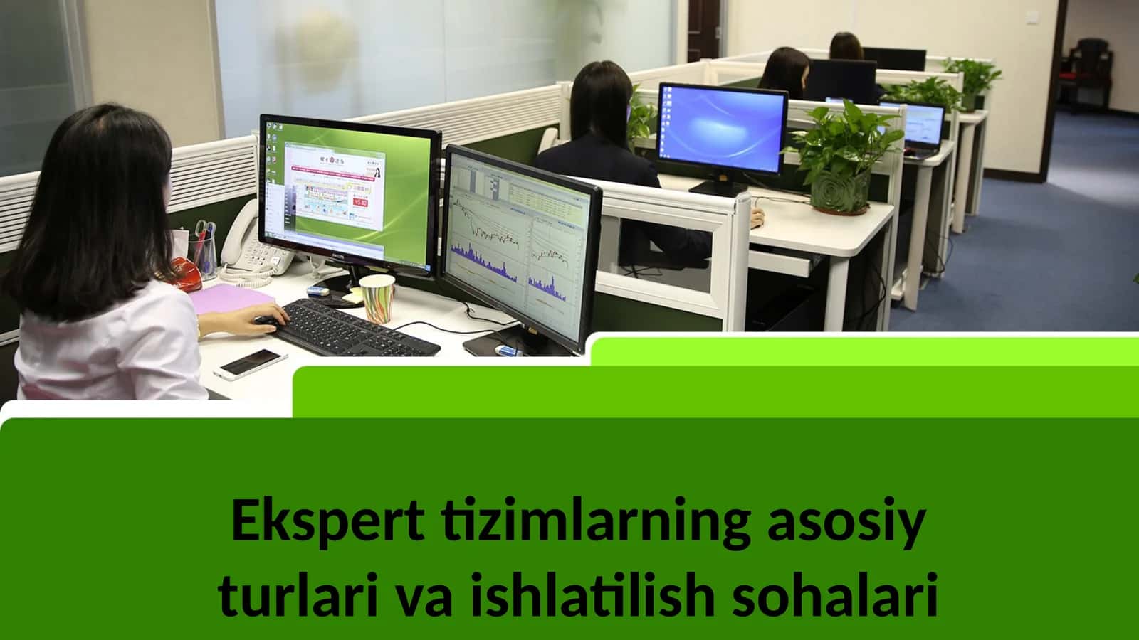 Ekspert tizimlarining asosiy turlari va ishlatilish sohalari