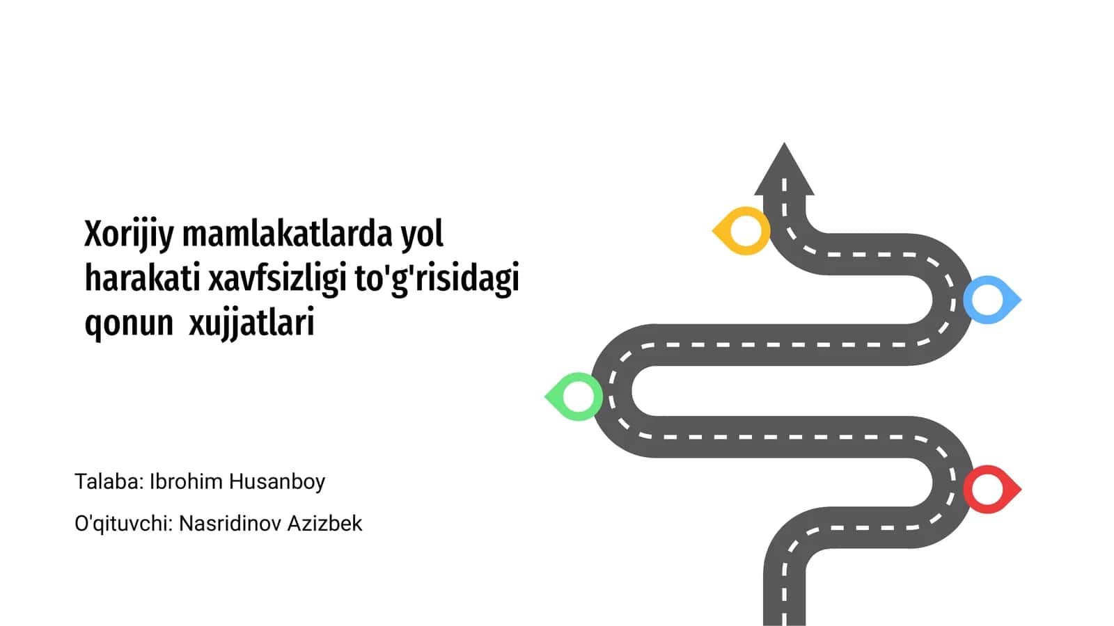 Xalqaro yo'l harakati xavfsizligi me'yorlari