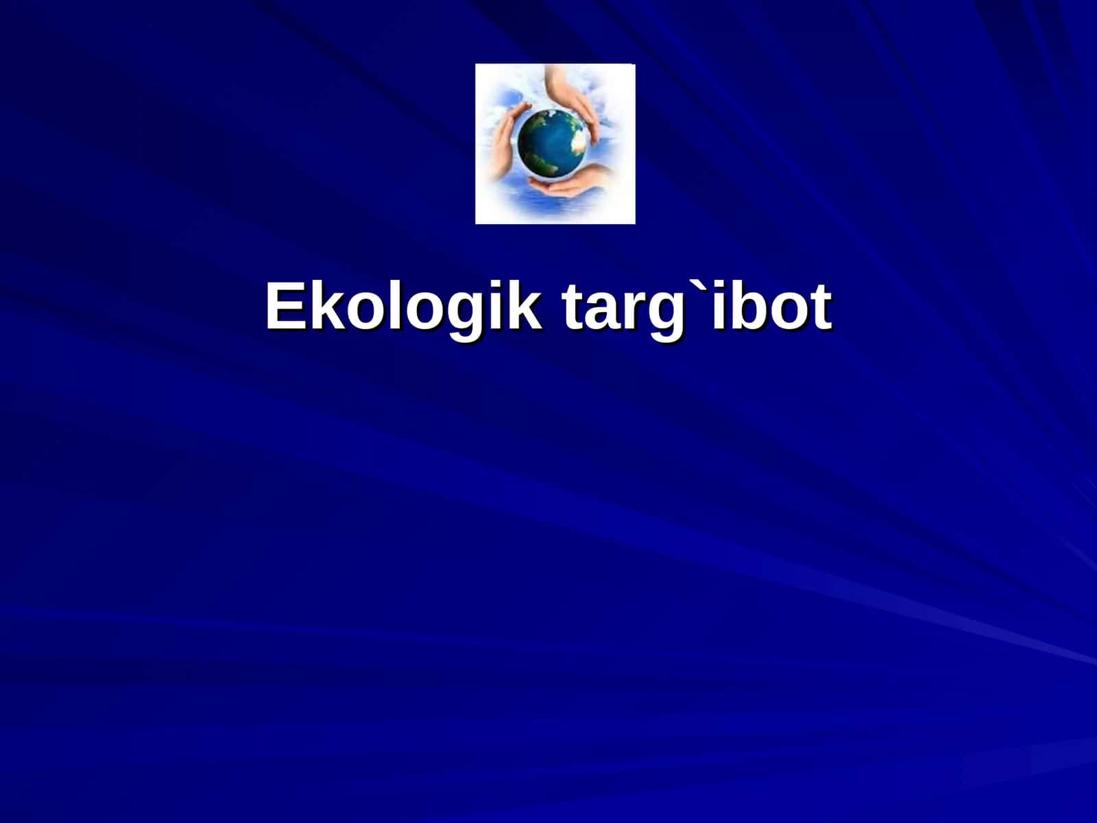 Ekologik targ`ibot