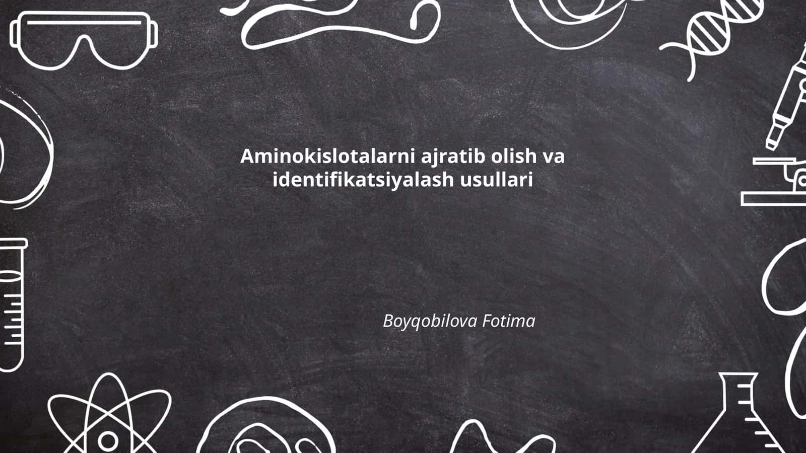 Xromatografiya usullari