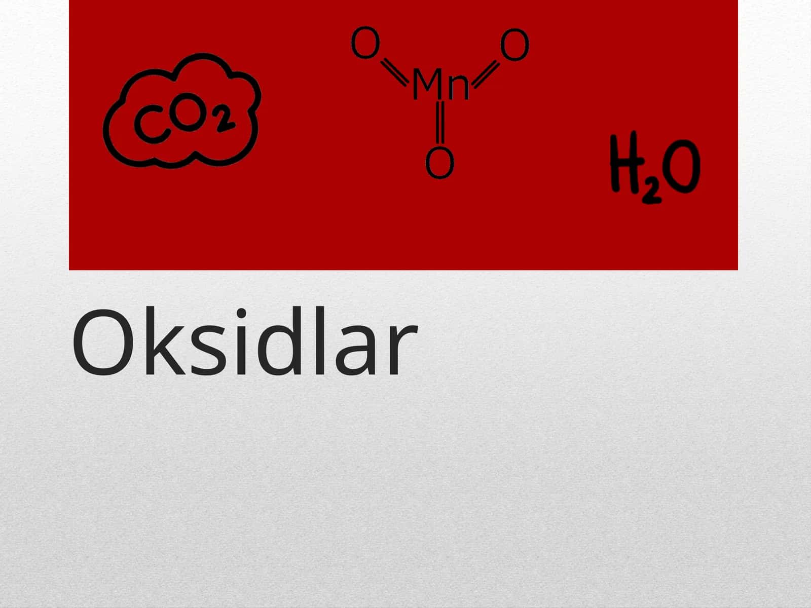 Kimyo - Oksidlar (8-sinf)