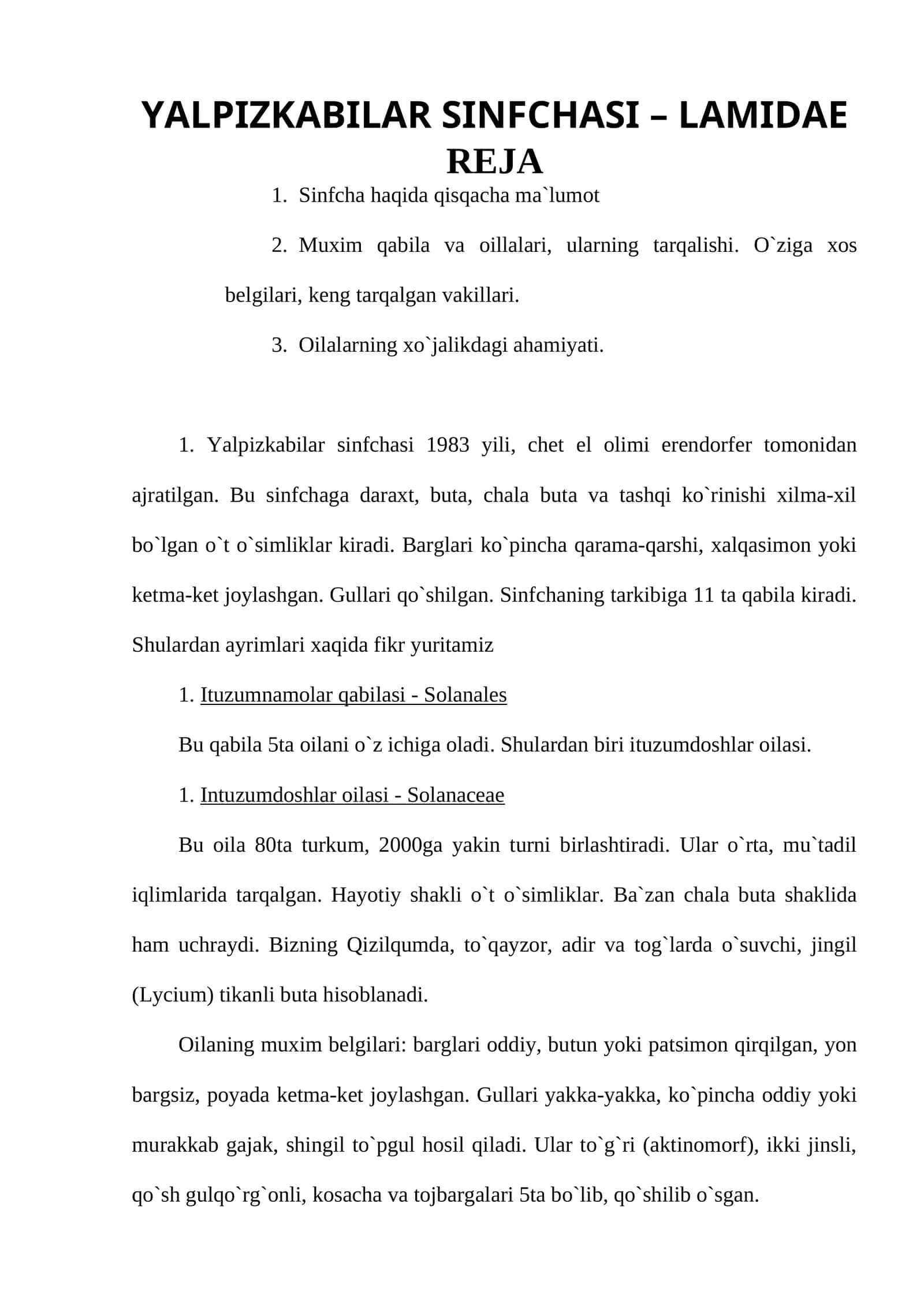 Yalpizkabilar sinfchasi