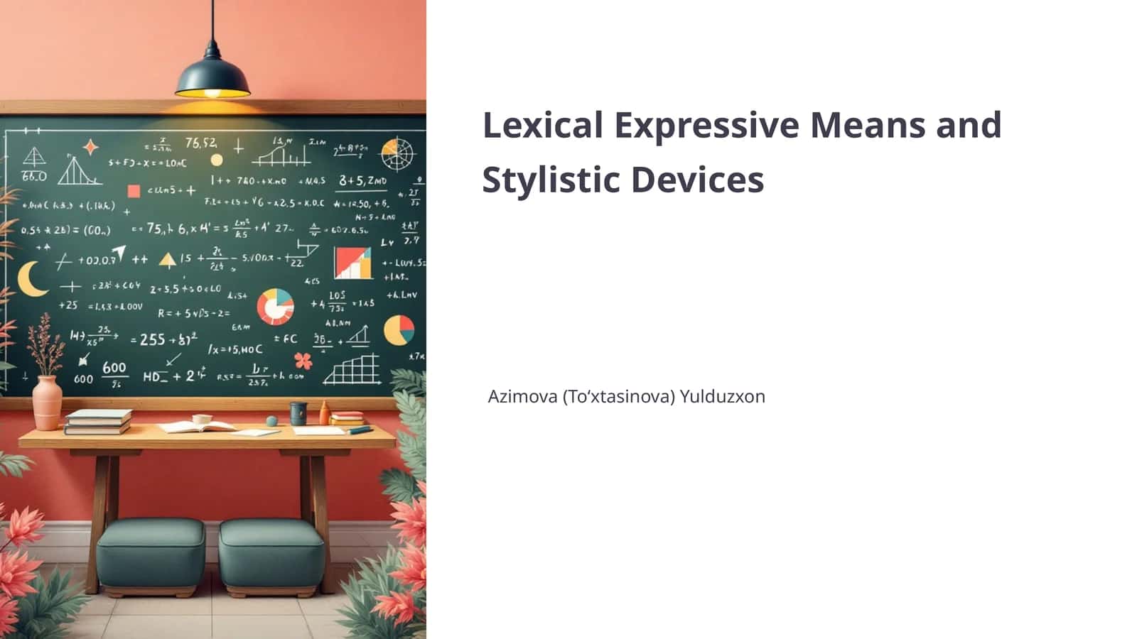 Lexical Expressive Means and Stylistic Devices