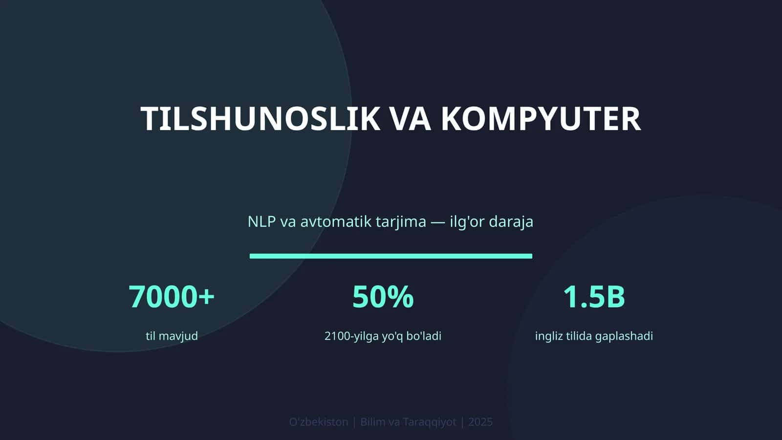 Tilshunoslik va kompyuter