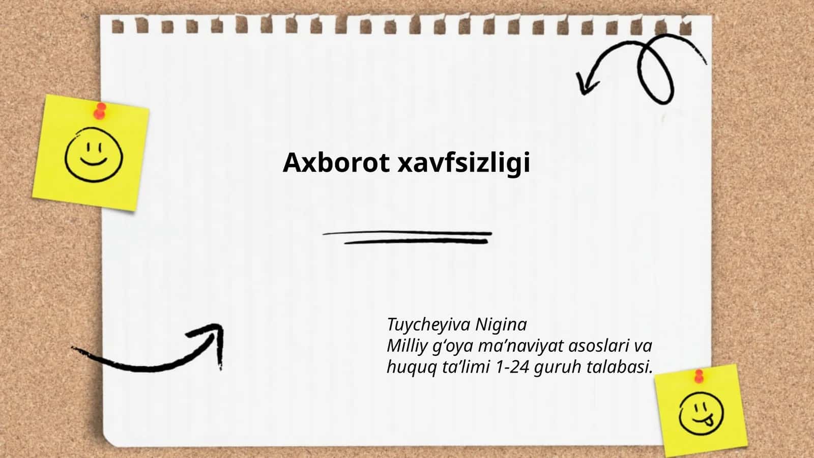 Axborot xavfsizligi
