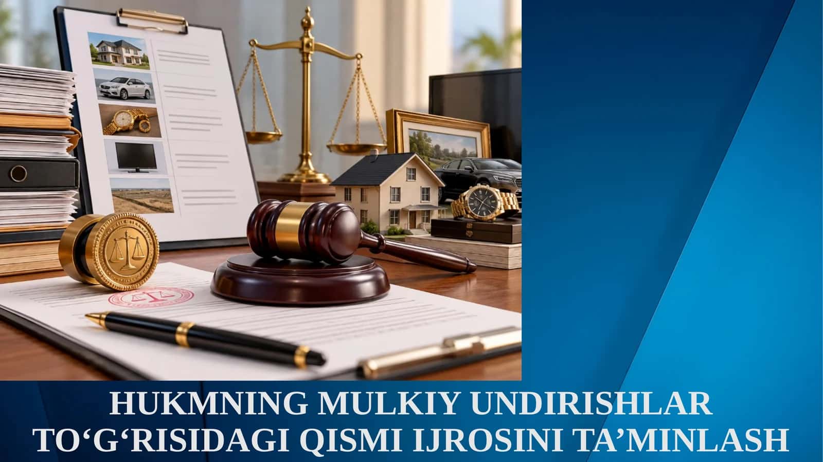 HUKMNING MULKIY UNDIRISHLAR TO‘G‘RISIDAGI QISMI IJROSINI TA’MINLASH