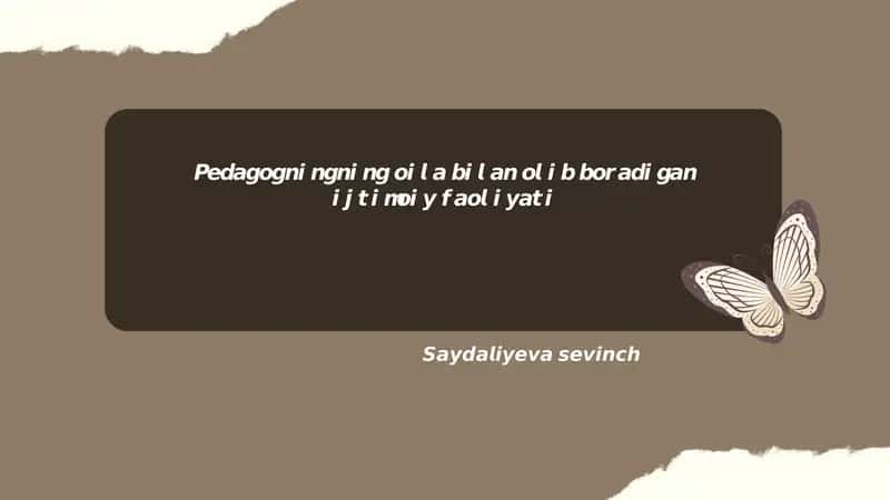 Oila bilan samarali muloqot o'rnatish usullari