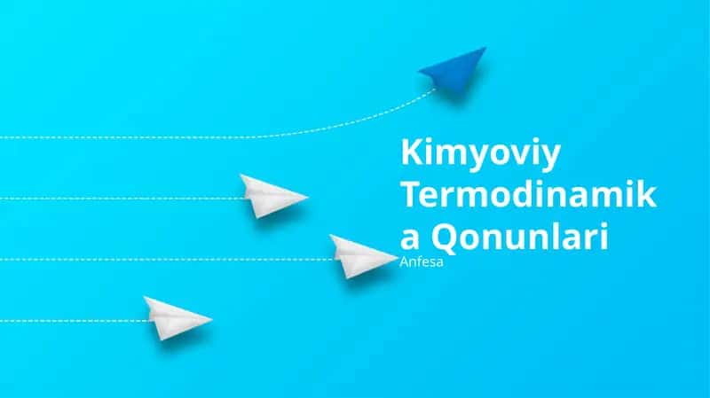 Kimyoviy Termodinamika Qonunlari